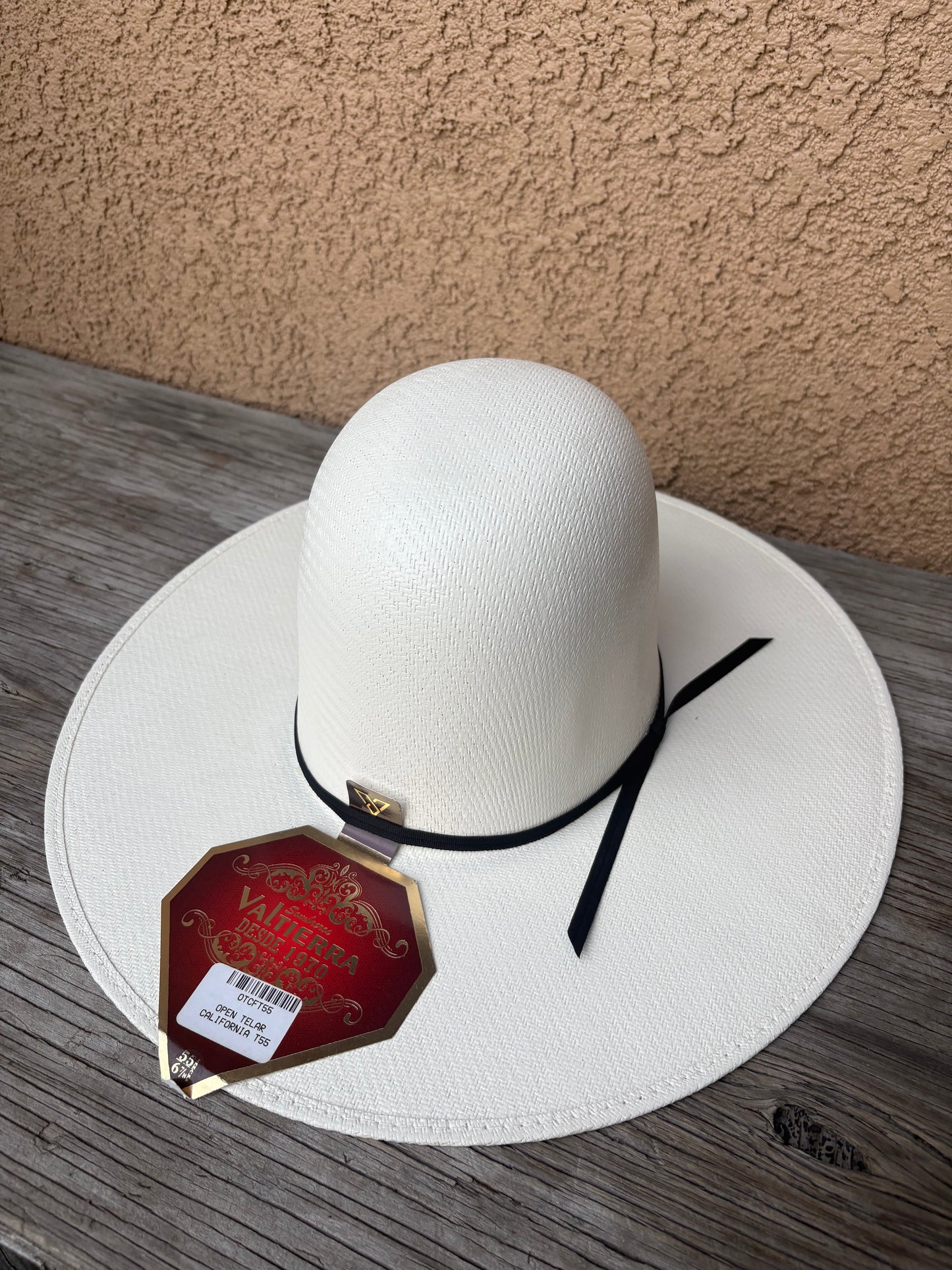 Valtierra “Blanco” 6” Crown 4 1/4” Brim