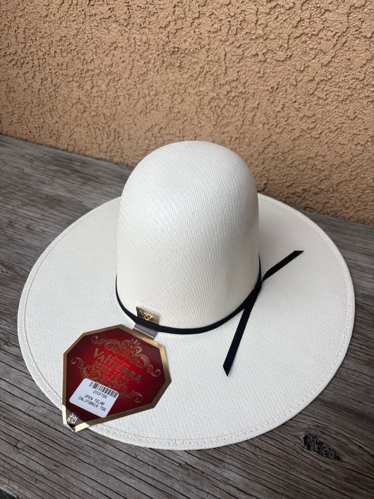 Valtierra “Blanco” 6” Crown 4 1/4” Brim