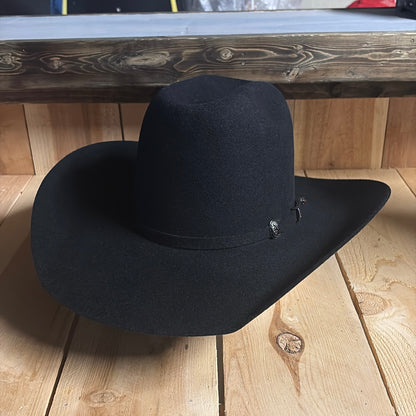 Laredo Hats Wool Felt Open Regular Crown Black
