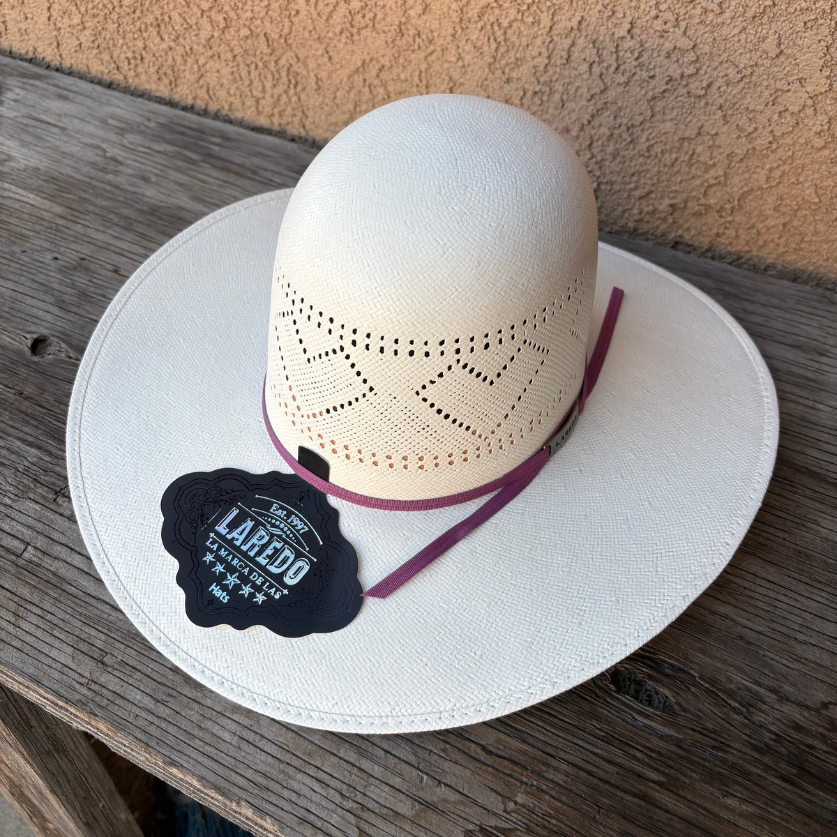 Laredo “7 Corazones” 6” Crown 4 1/4” Brim