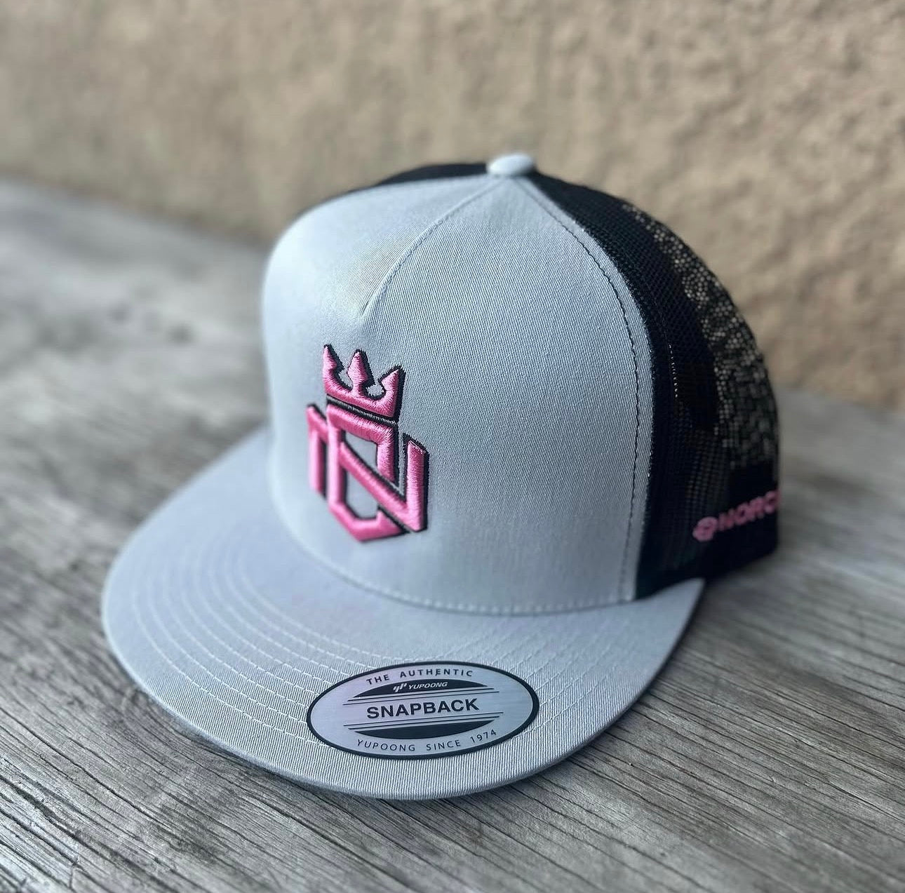 NorCal Hats SnapBack Grey/Pink