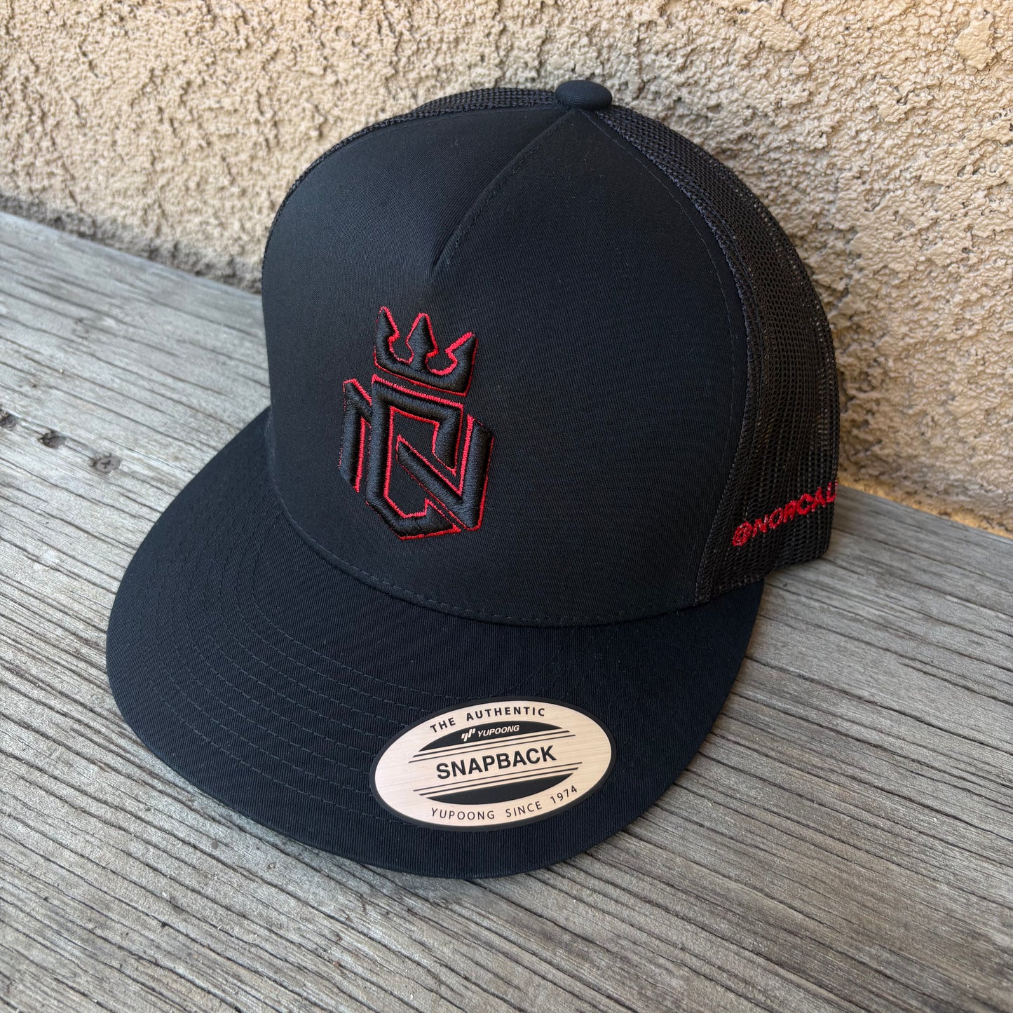 NorCal Hats SnapBack Black/Red