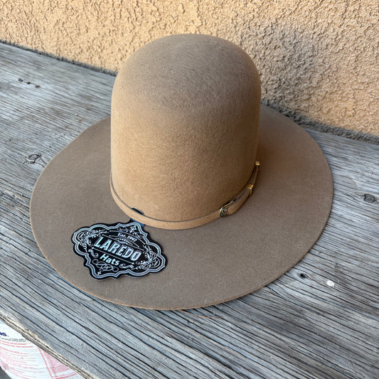 Laredo Hats Wool Felt Open Tall Crown Pecan